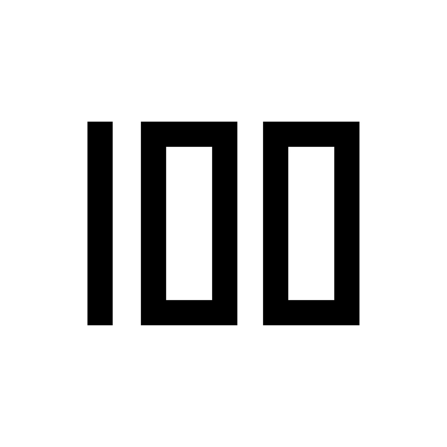 株式会社100（ハンドレッド） ロゴ