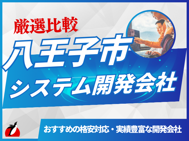 八王子市のおすすめシステム開発会社5選！会社選びのポイントや費用相場も解説【2025年最新版】