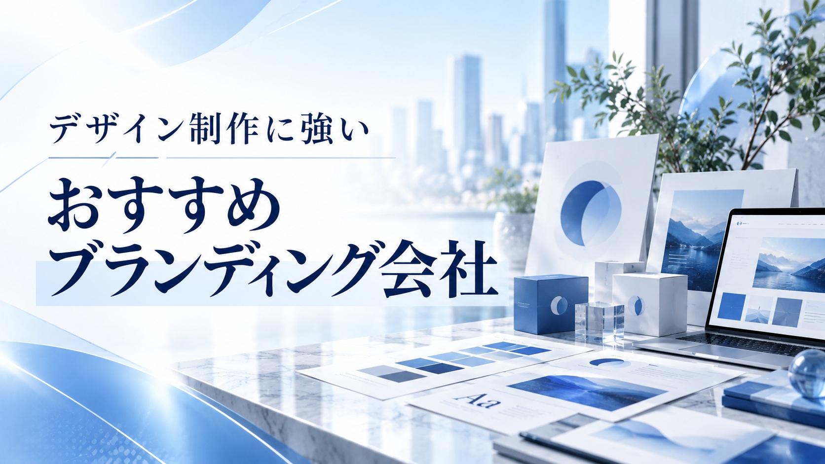 デザイン制作に強いブランディング会社おすすめ12選｜特徴や費用、選び方を比較
