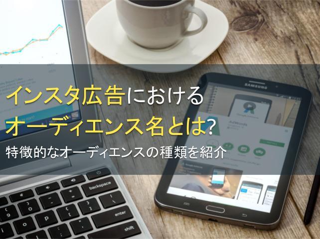 インスタ広告におけるオーディエンス名とは？特徴的なオーディエンスの種類を紹介