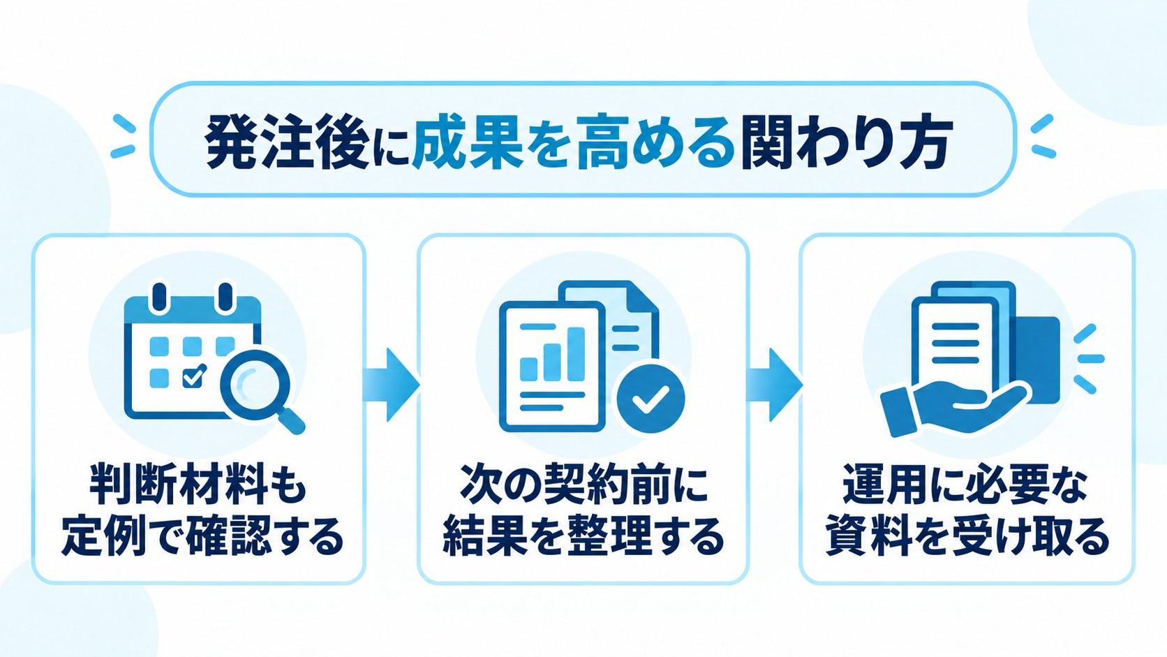 AI導入支援・コンサルの発注後に成果を高める関わり方