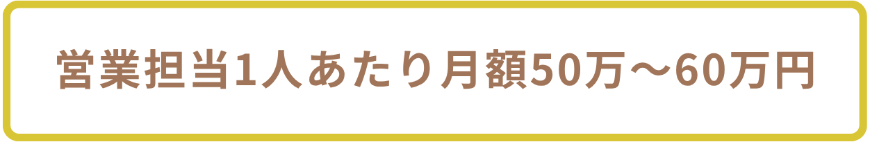 営業代行の固定報酬型の相場