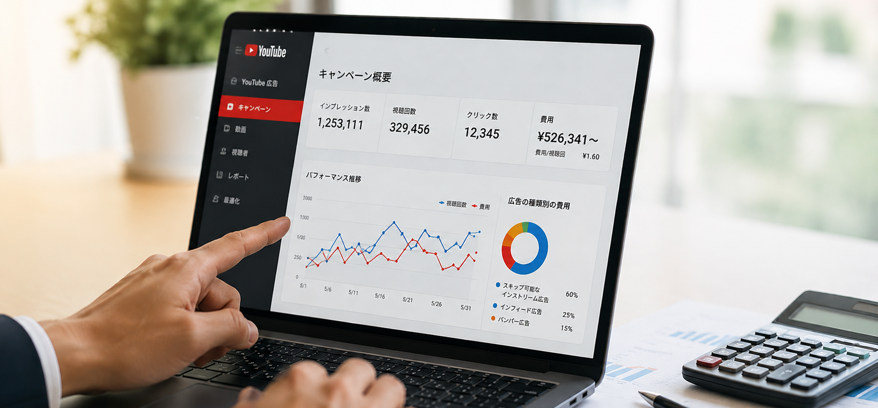 YouTube広告の費用相場