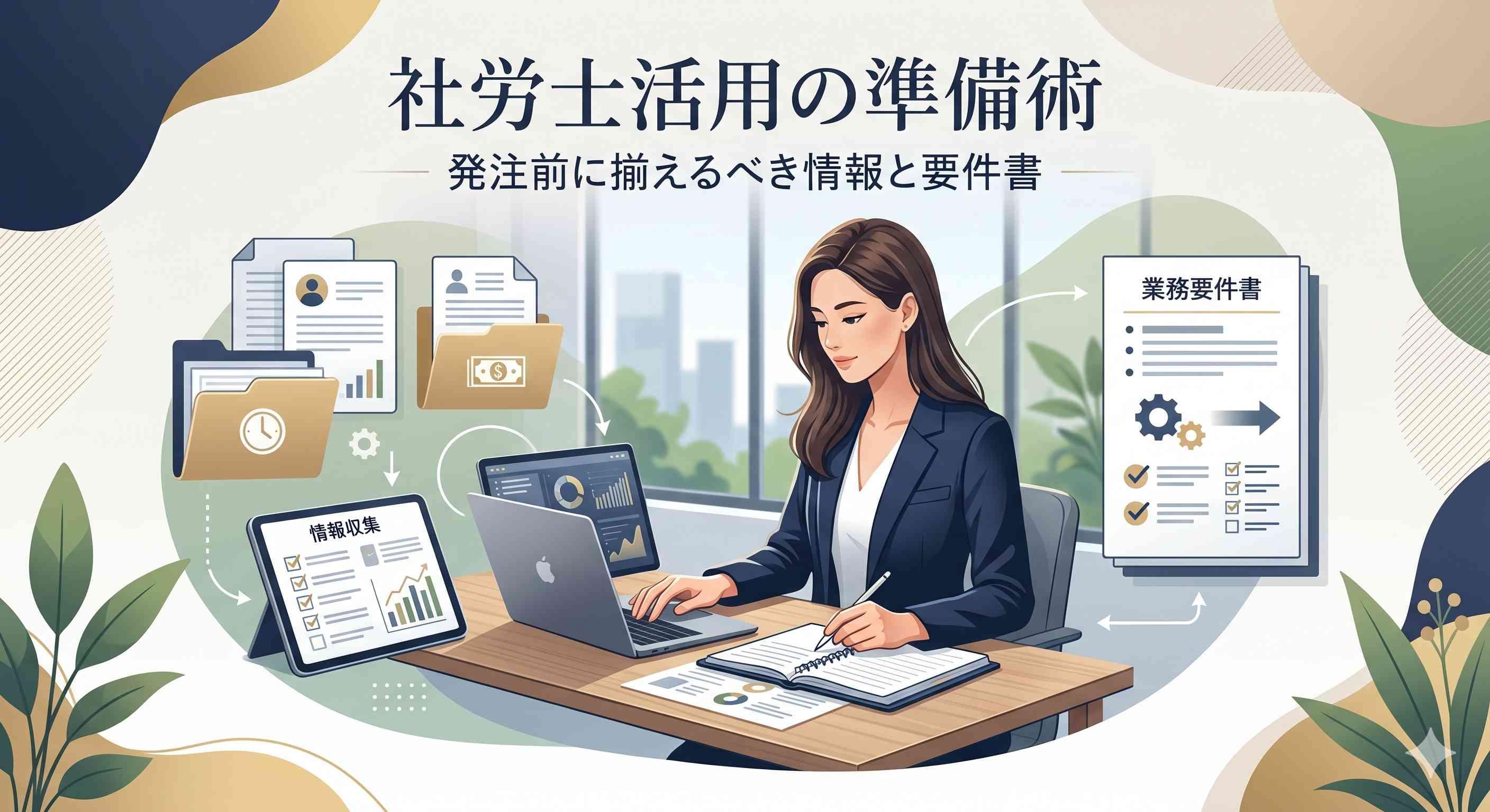 労務士活用の準備術