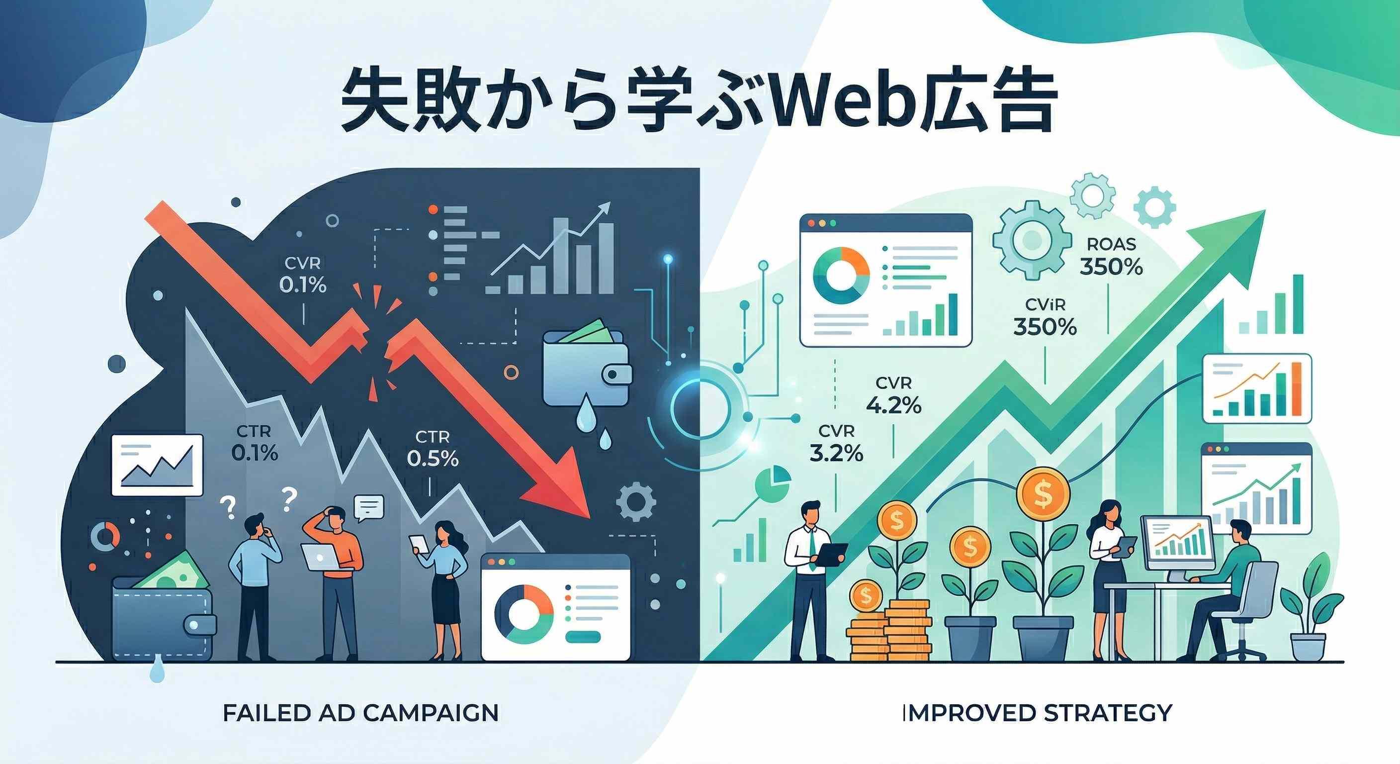 Web広告のよくある失敗例とは？