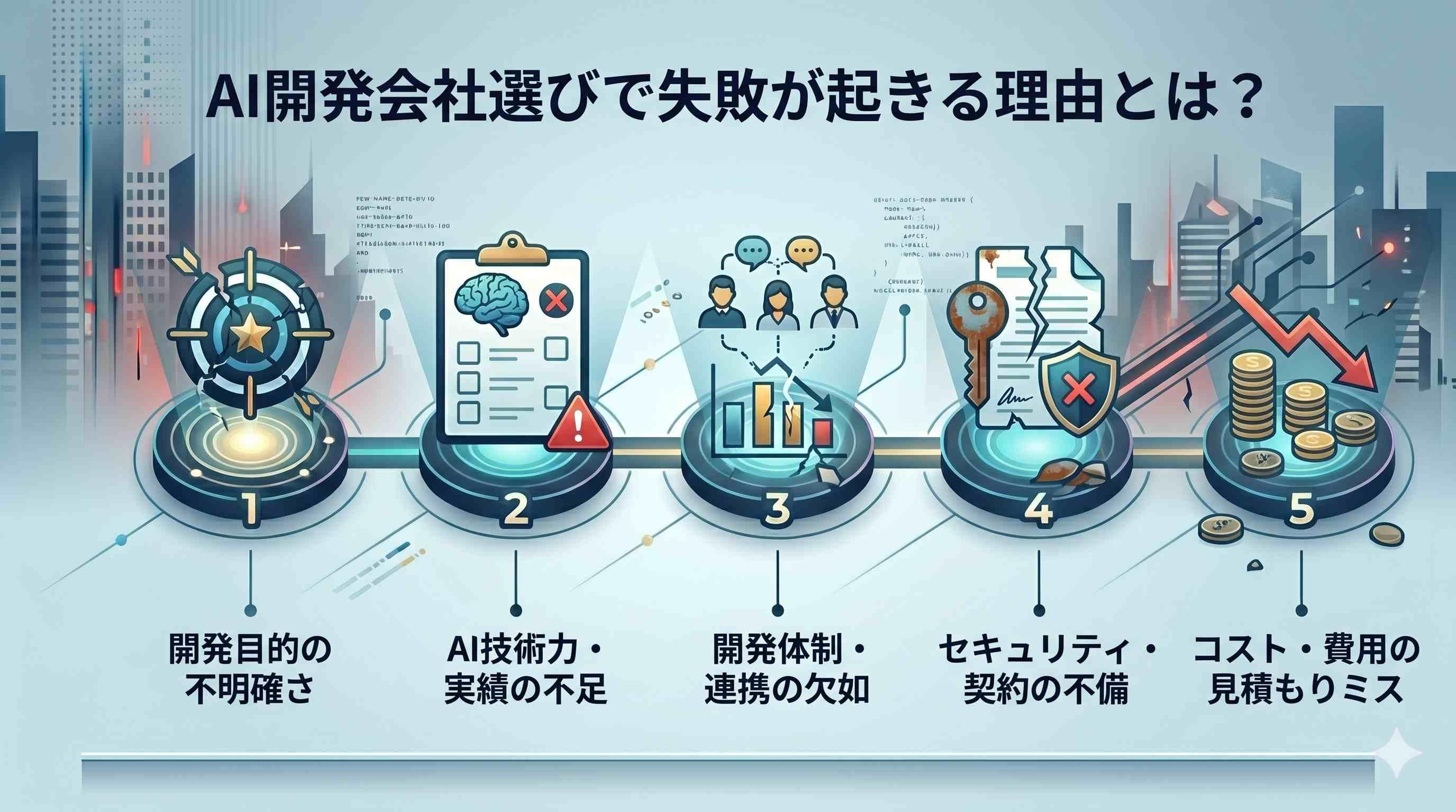AI開発会社選びで失敗が起きる理由とは？