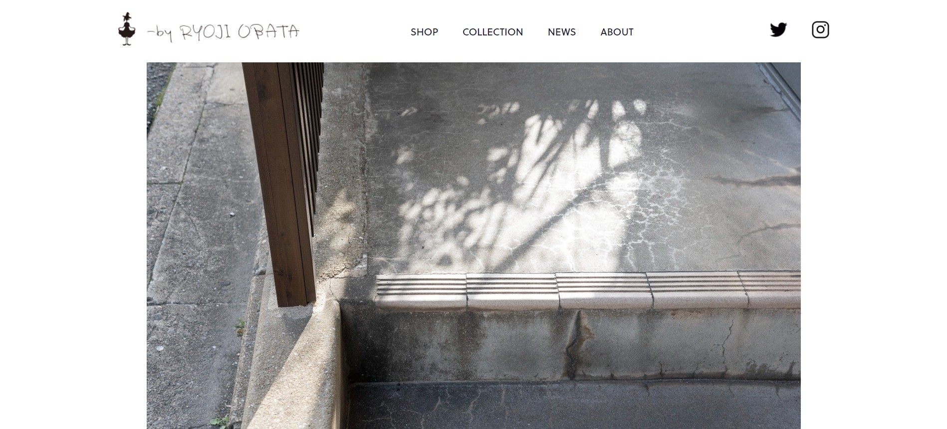 アパレルのホームページデザインの参考になるサイト　by RYOJI OBATA
