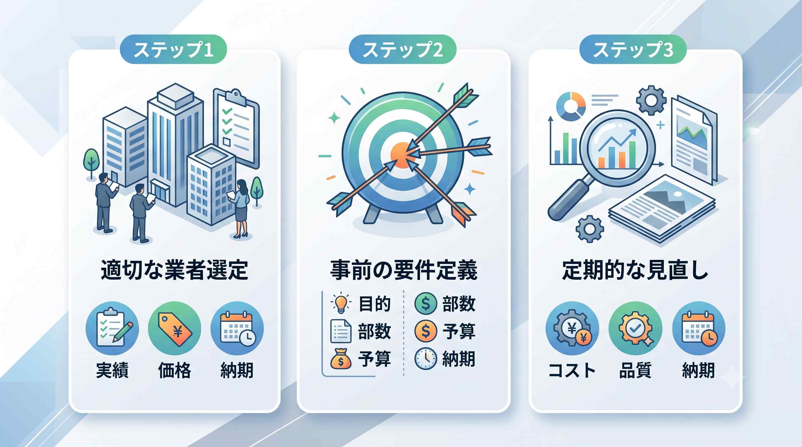 外注をさらに効果的にする方法