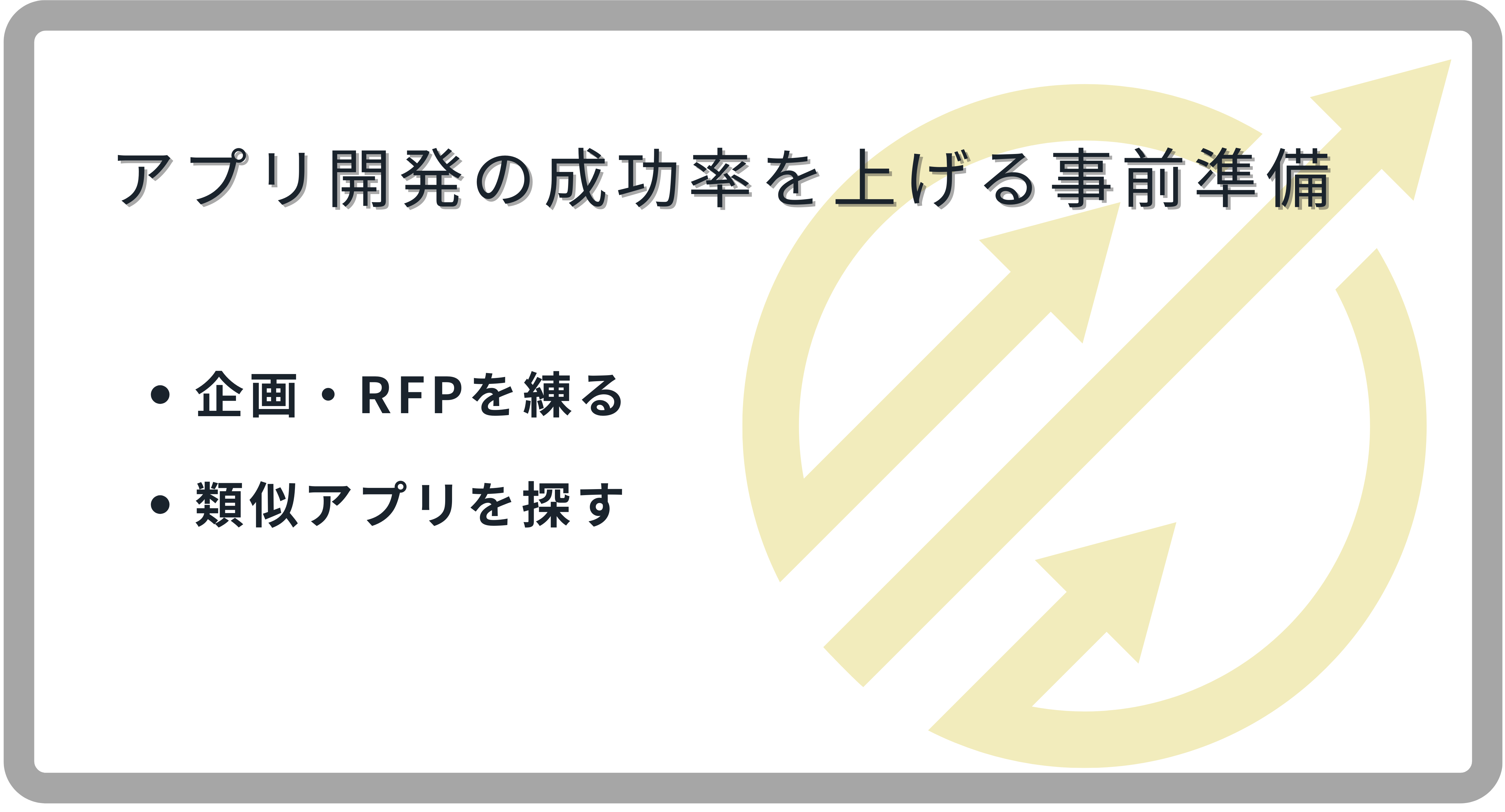 初心者必読！アプリ開発の成功率を上げる事前準備を紹介