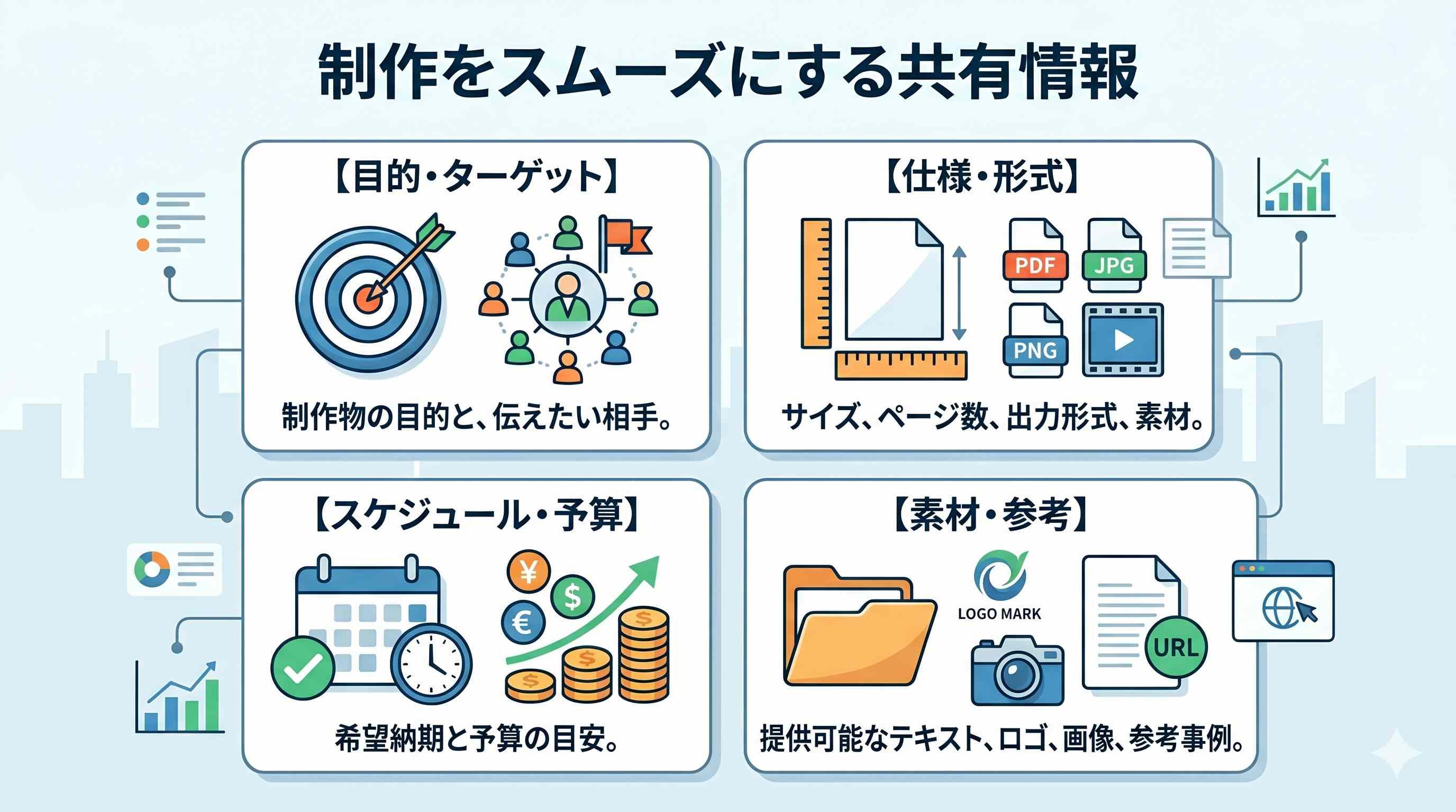 スムーズになる情報