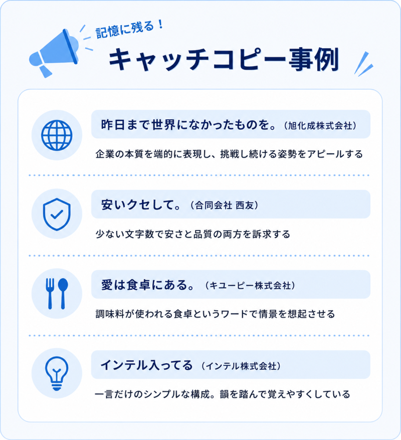 印象に残る企業キャッチコピーの特徴
