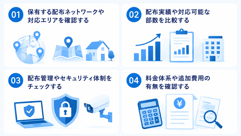 ポスティング会社選びで失敗しないためのポイント