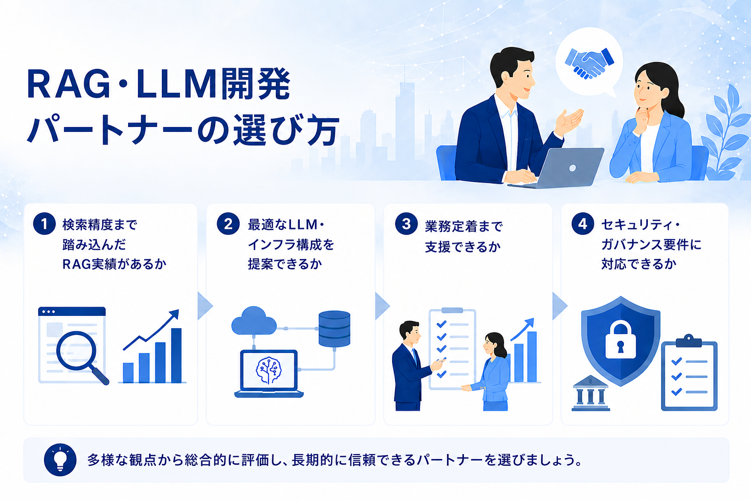 失敗しない！RAG・LLM開発パートナーの選び方
