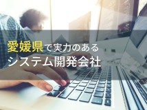 愛媛県のおすすめシステム開発会社9選【2024年最新版】