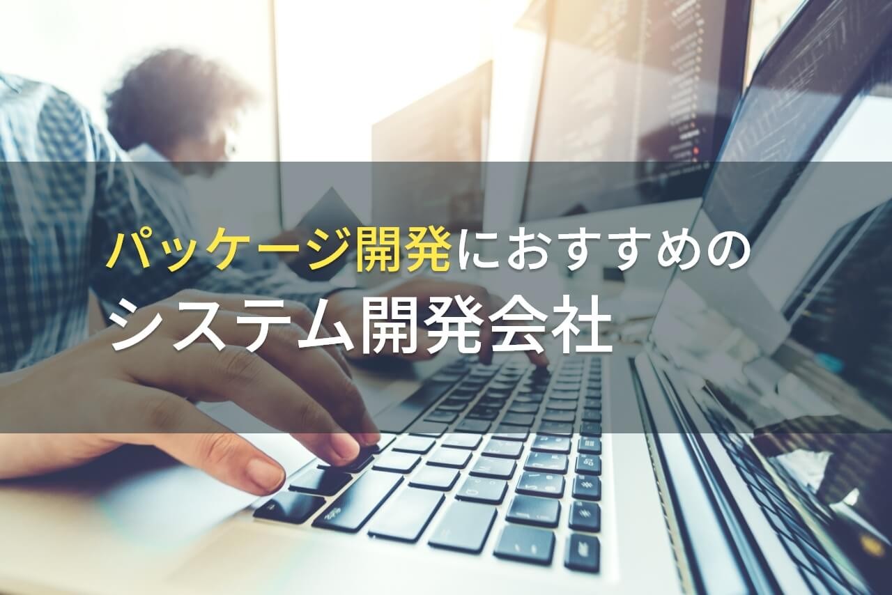 パッケージ開発におすすめのシステム開発会社9選【2024年最新版】