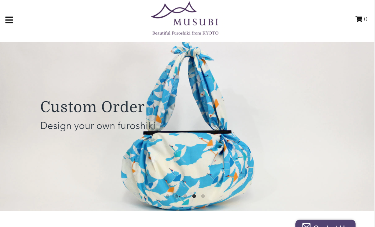 MUSUBIのファーストビュー