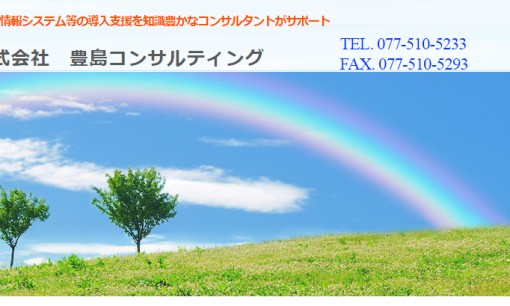 株式会社豊島コンサルティングのコンサルティングサービスのホームページ画像