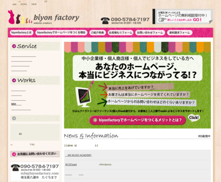 biyonfactory（びよんファクトリー）合同会社のbiyonfactoryサービス