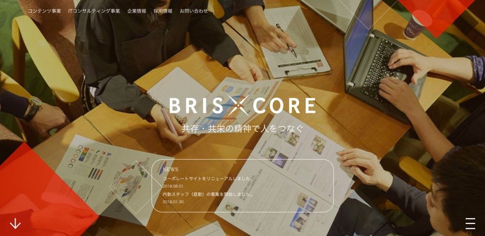 株式会社 BRISXCOREの株式会社 BRISXCOREサービス