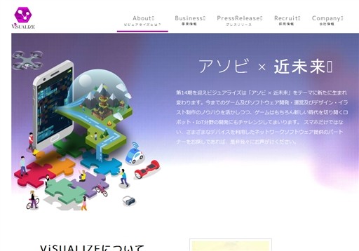 株式会社ビジュアライズのビジュアライズサービス