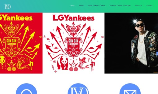 株式会社 I.Y.Oの音楽制作サービスのホームページ画像
