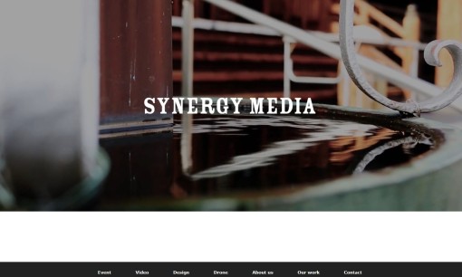 株式会社シナジーメディアの動画制作・映像制作サービスのホームページ画像