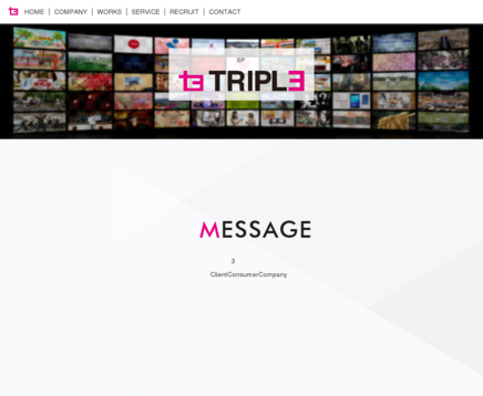 株式会社　トリプルの株式会社　トリプルサービス