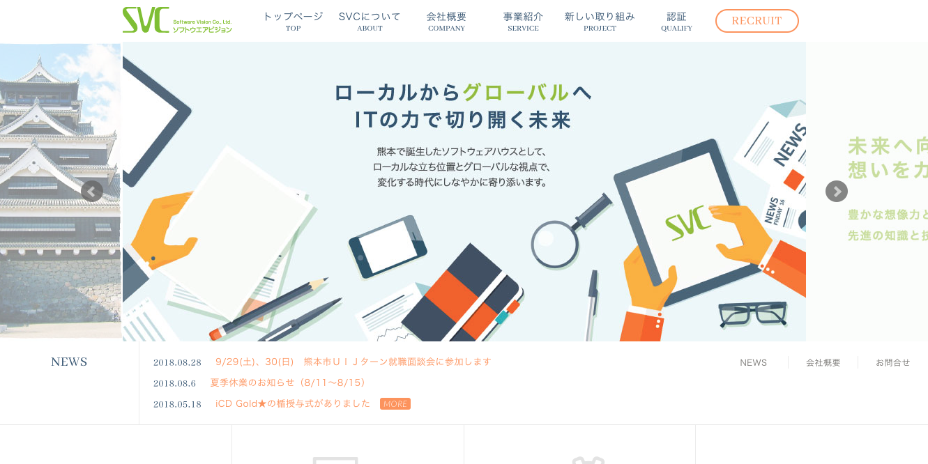 ソフトウエアビジョン株式会社のソフトウエアビジョン株式会社サービス