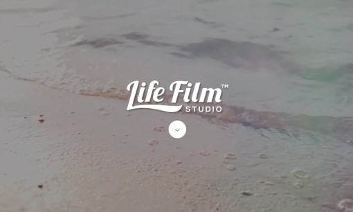 Life Film Studioの動画制作・映像制作サービスのホームページ画像