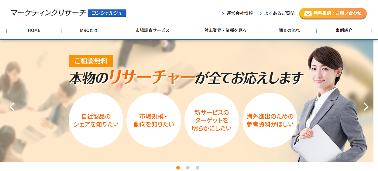 株式会社工業市場研究所の株式会社工業市場研究所サービス