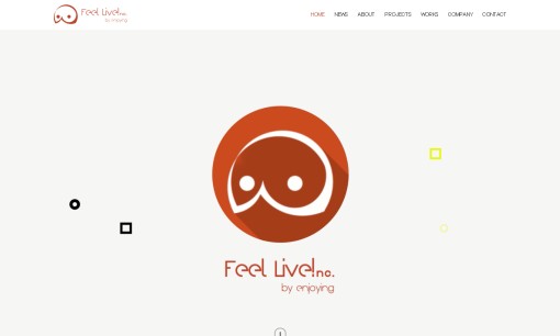 株式会社Feel Liveの動画制作・映像制作サービスのホームページ画像