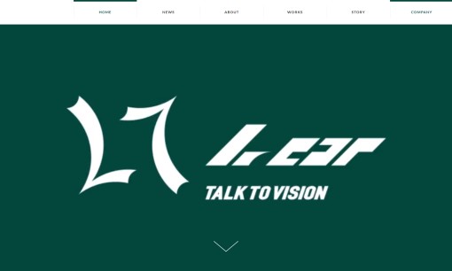 株式会社Leapの店舗デザインサービスのホームページ画像