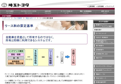 埼玉トヨタ自動車株式会社の埼玉トヨタサービス