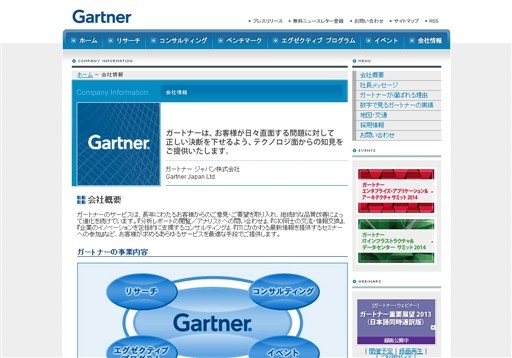 ガートナージャパン株式会社のガートナージャパンサービス