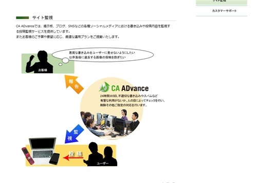 株式会社シーエー・アドバンスのCA Advanceサービス