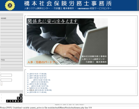 橋本社会保険労務士事務所の橋本社会保険労務士事務所サービス