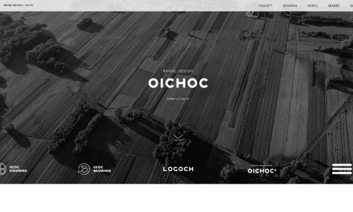 株式会社OICHOC（オイチョック）のデザイン制作サービスのホームページ画像