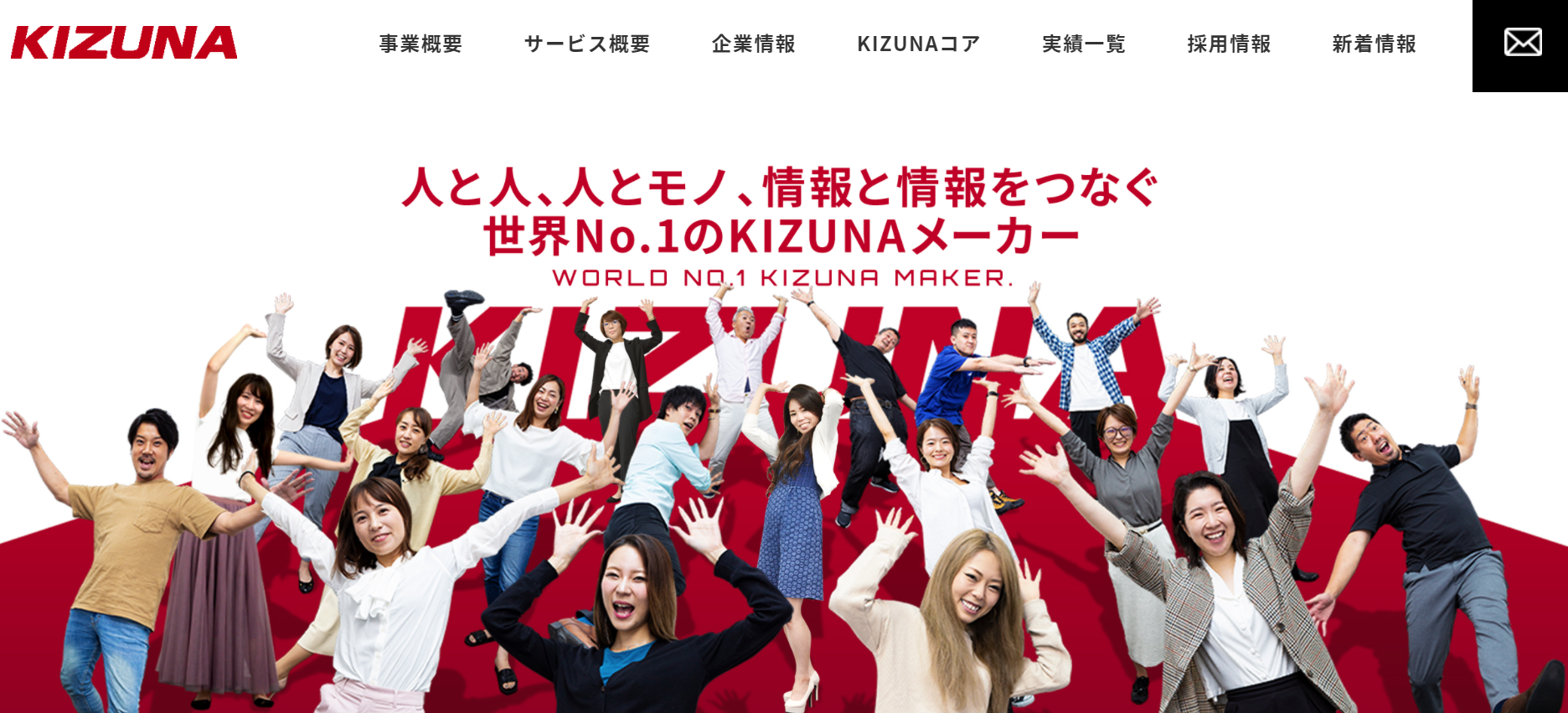 株式会社KIZUNAの株式会社KIZUNAサービス