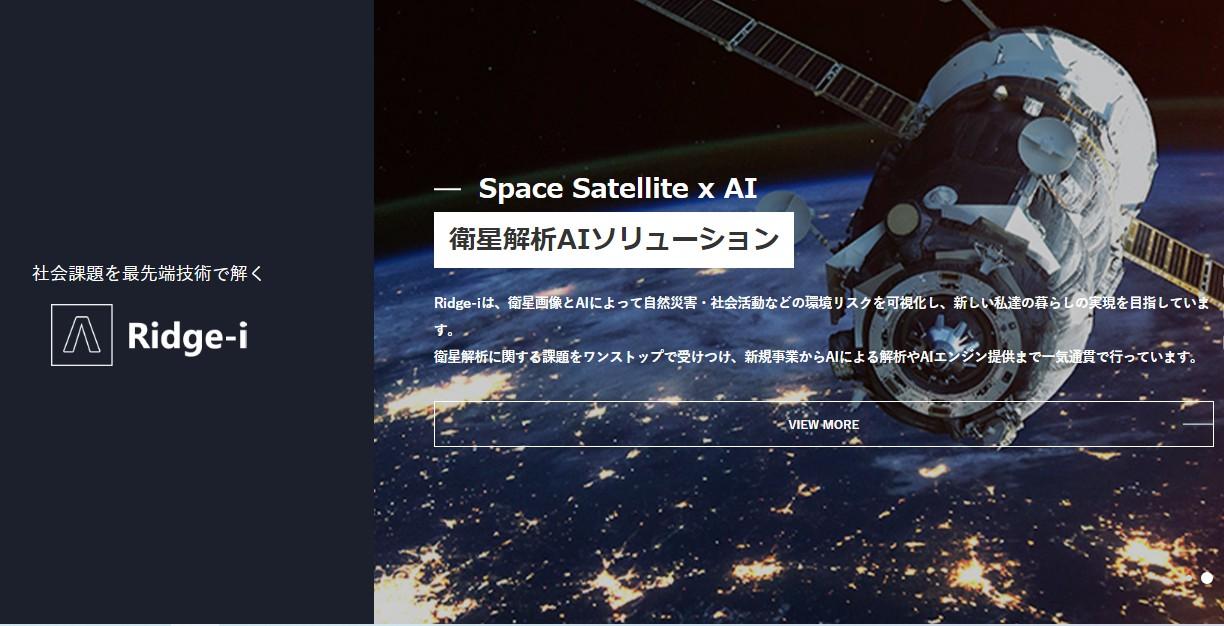 株式会社Ridge-iのコンサルティングサービスのホームページ画像
