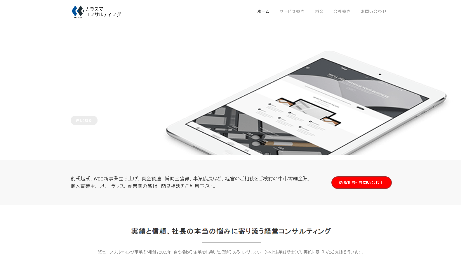 カラスマコンサルティング株式会社のカラスマコンサルティング株式会社サービス