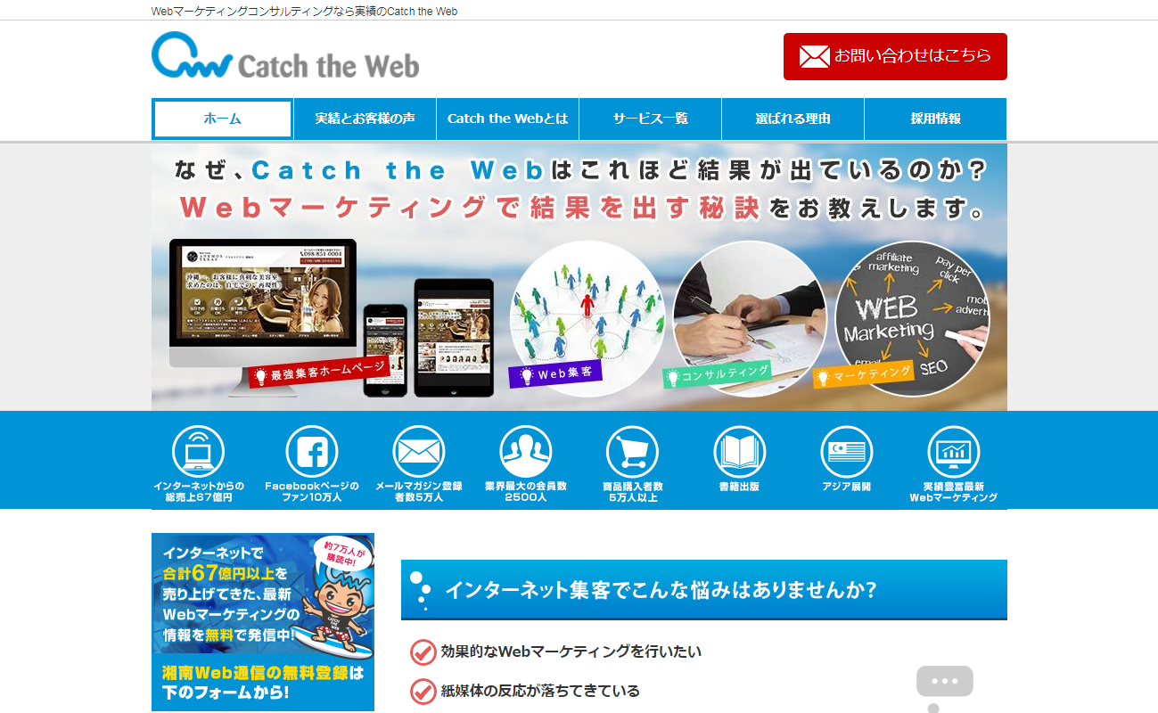 株式会社Catch the Webの株式会社Catch the Webサービス