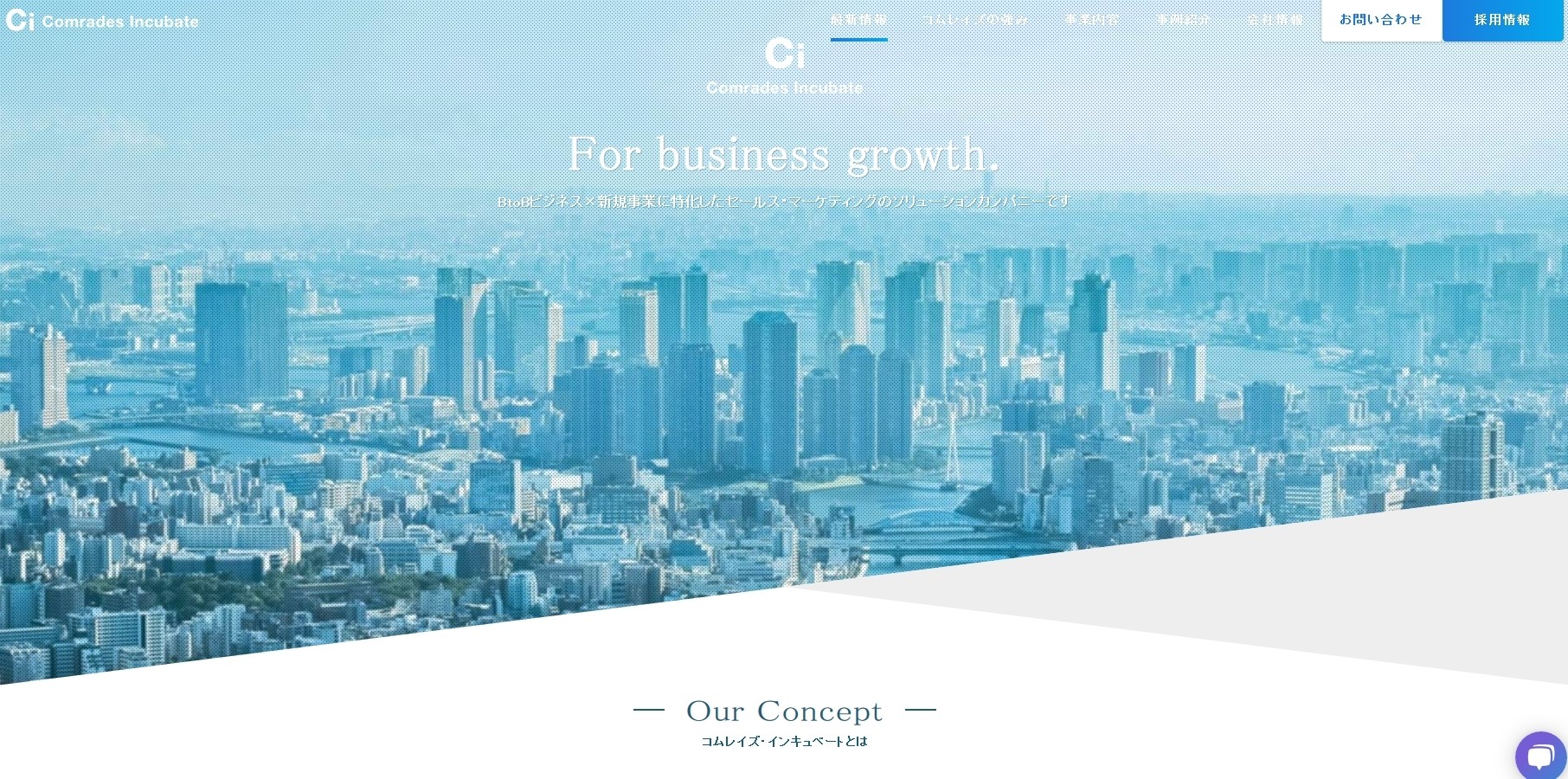 株式会社コムレイズ・インキュベートの株式会社コムレイズ・インキュベートサービス