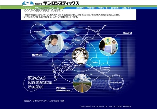 株式会社サンロジスティックスのサンロジスティックスサービス