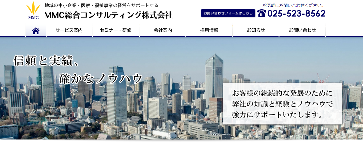 エムエムシー総合コンサルティング株式会社のエムエムシー総合コンサルティング株式会社サービス