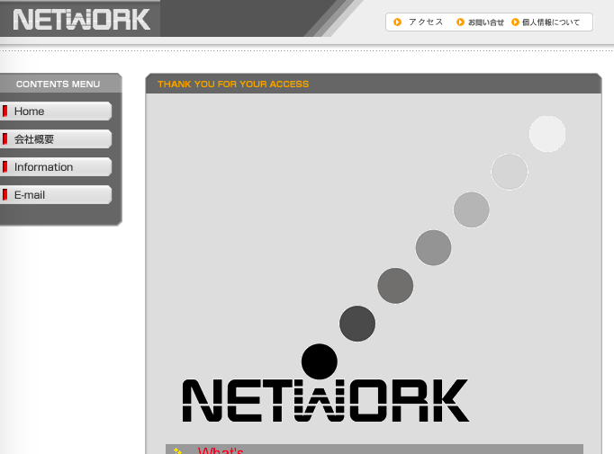 NETWORKのNETWORKサービス