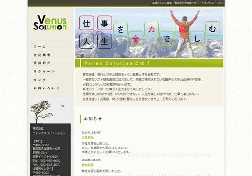 株式会社ヴィーナスソリューションの株式会社ヴィーナスソリューションサービス