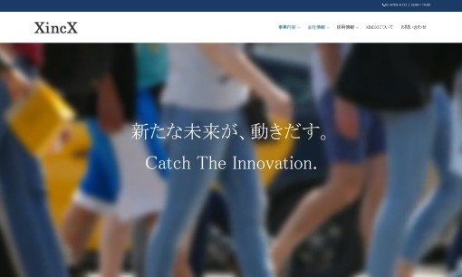 合同会社ジンクスのマーケティングリサーチサービスのホームページ画像