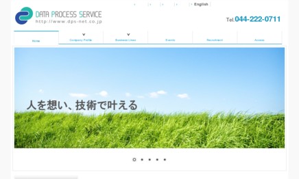 株式会社データープロセスサービスのシステム開発サービスのホームページ画像