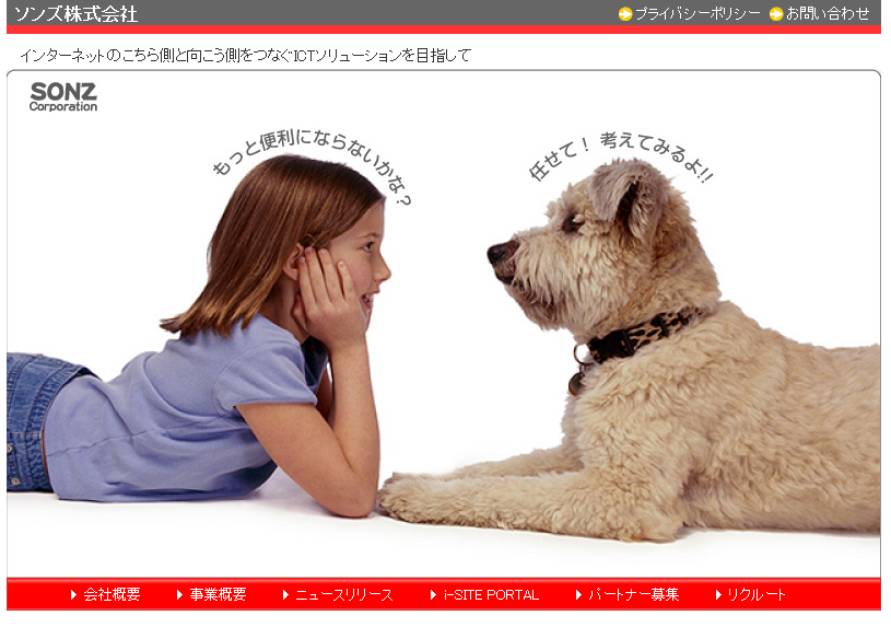 ソンズ株式会社のソンズ株式会社サービス