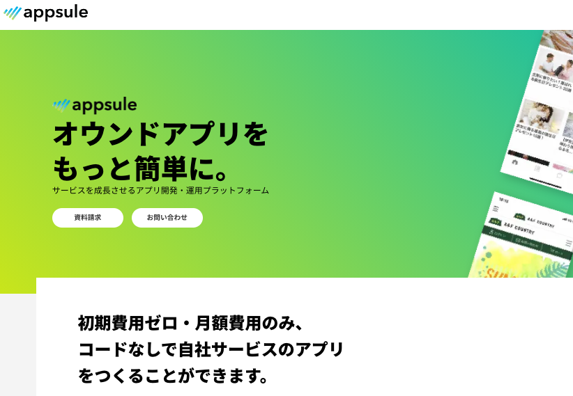 アプセル株式会社のアプセル株式会社サービス